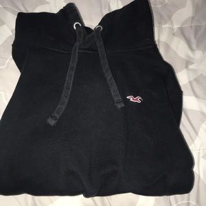black hollister hoodie